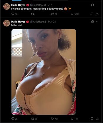 Full leaked Halle hayes private onlyfans photo