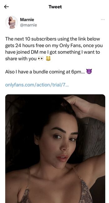 Full leaked Marnie simpson private onlyfans photo